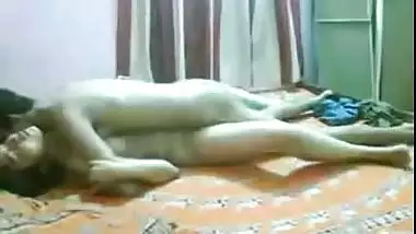 Indian couple enjoying orgasmic sex in their...