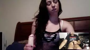 Hot Girl Foot Fetish JOI Session on Skype