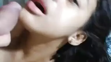 Young Indian Girl Loves My Cum Face wash