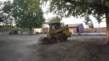 Sexy Indian Girl Driving Bobcat - Maya