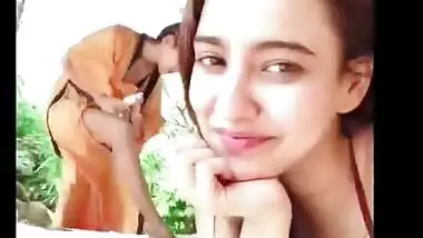 Aisha Sharma bikini and neha sharma cleavage show