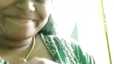 Tamil wife boob show viral video call show