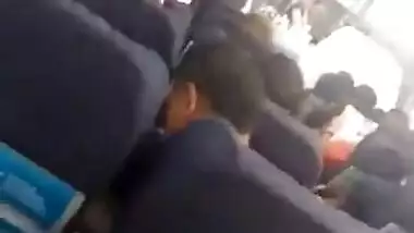 Punjabi girl masturbating inside the flight