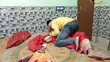 A Punjabi Bride With Her Husband - First Night