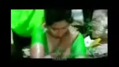 green saree sex