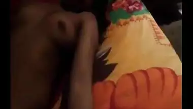 Indian girlfriend exposes her boobs and pussy for lover