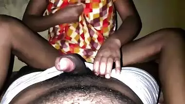 My Brothers Wife Did It Again : Handjob Turns Into Cock Teasing Entertainment