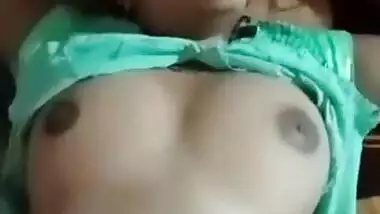 Today Exclusive- Desi Wife Boobs And Pussy Video Record By Hubby