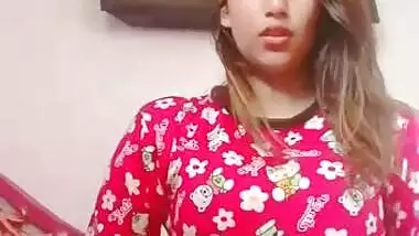 Cute girl getting NAUGHTY