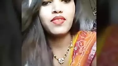 Bd desi boudi imo live in saree