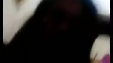 Horny Tamil babe fingering vagina video