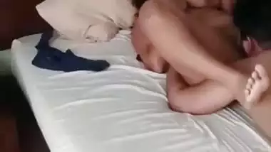 Devar eats Bhabhi’s pussy in front of his cuckold brother