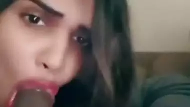 Desi bhabhi giving blowjob to secret lover in Hindi audio