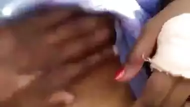 desi girl showing boobs and blowjob