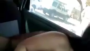 Sindhi lovers Sex in car