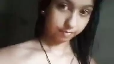 Desi Cute Girl Selfie Video