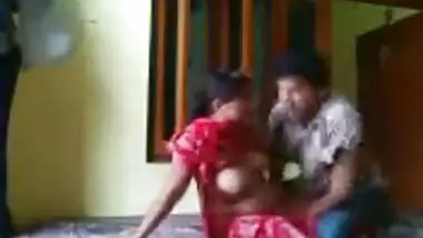 Punjabi Bhabhi in Red Salwar Fuck Show 