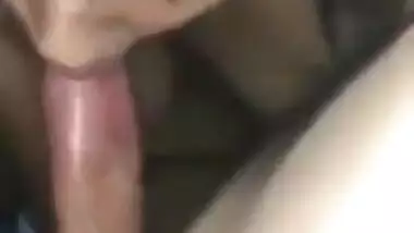 Today Exclusive- Hot Look Desi Girl Blowjob