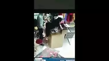 india shop quick fucking record in cctv