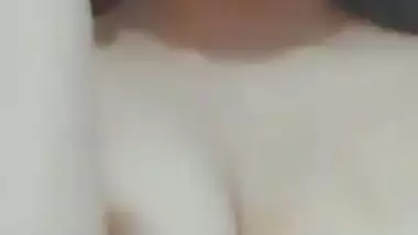 Sexy boobs show by cute Bangladeshi girl