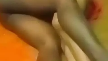 Indian School Teacher Fingering With Husband