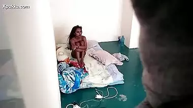 Sexy Tamil girl After Fuck Noticed She Was filming By Bf Secretly
