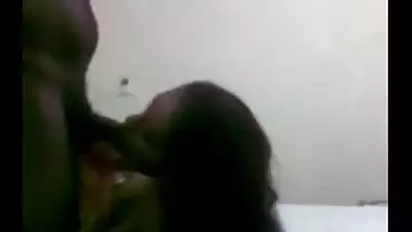 Young Bengaluru office girl fucks team leader at his place
