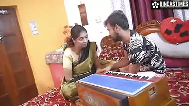 Naughty Student Antim Flirts with His Music Teacher for Hardcore Fuck Hindi Audio by