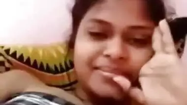 Sexy girl videocall romance with her boybestie vid