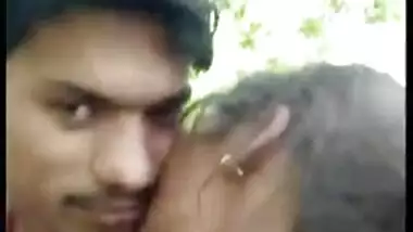 Mustached guy and Desi girlfriend find a place to film porn video