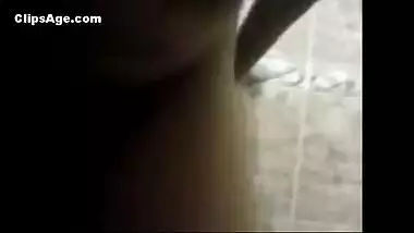 Desi girl with her friend in bathroom MMS clip