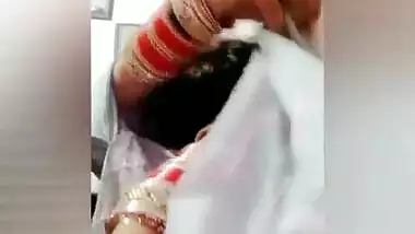 Hot Look Indian Girl Showing Her Boobs On Video Call