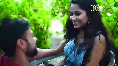 First On Net -sudipa With Her Boyfreind In Garden