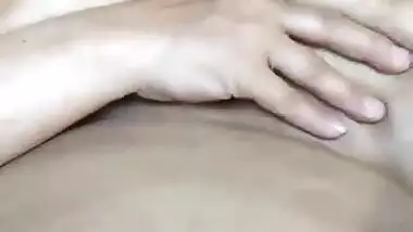 Hijabi Wife Boobs & Pussy Show