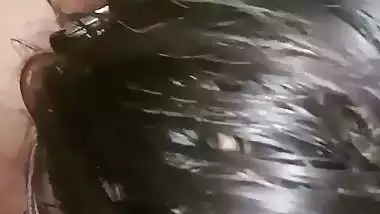 Indian threesome porn of cuckold Bihari couple with a friend
