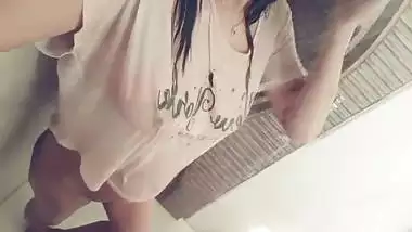 Desi Young Girl Teasing In Shower