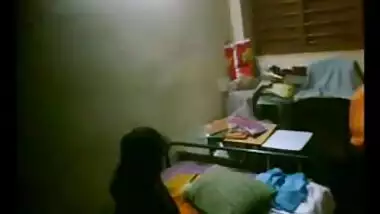 I set up hidden cam at friend's house