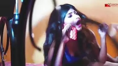 Young indian girl giving blow job in hot b grade song