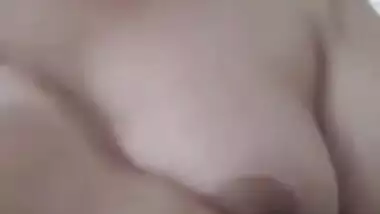 Super horny wife showing her masturbation to hubby