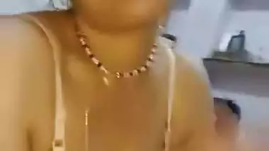 Hot Village bhabhi giving blowjob