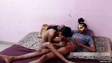 Cute Desi Girl Blowjob and Fucked