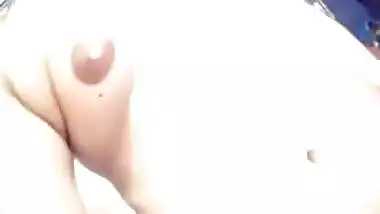 Chubby Bhabhi Topless Show Selfie Cam Video