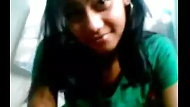 Webcamshow of young college girl Arushi Gohar