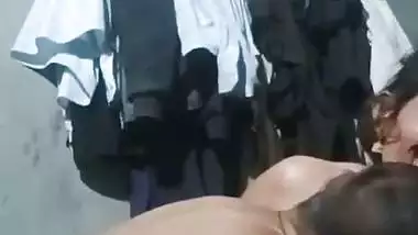 Rajasthani old man porn with his wife in the bed