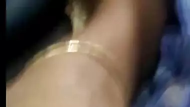 Indian Wife gives blowjob in bus