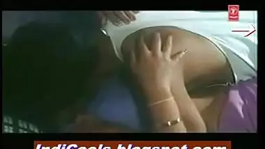 Desi romance hot sharmili in blouse and petticoat on bed