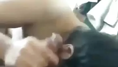 Gorgeous Indian Babe giving blowjob