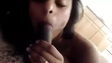 Angel like gf sucking cock tasting cum