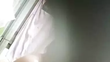 Outdoor nude bath video update of viral busty MILF