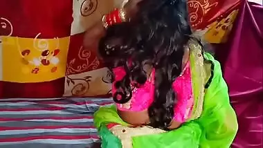 Desi Bhabhi And First Night In Anal Sex With Lover Boy